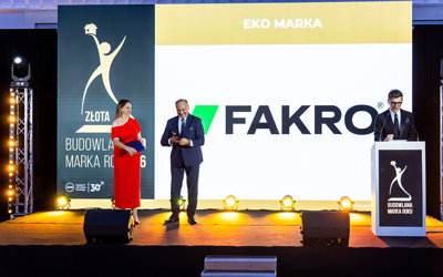 FAKRO triumfuje w rankingu Budowlana Marka Roku 2026